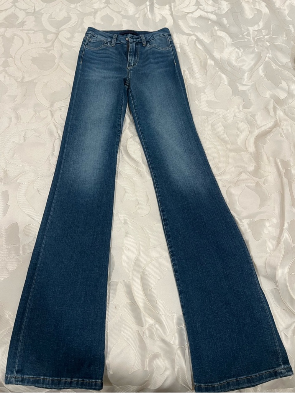 Joe's Jeans Dark Blue Flare Wide Leg Jeans